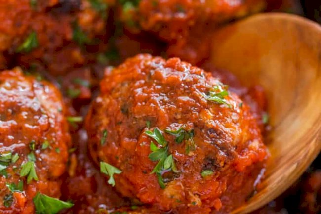 Spicy Meatballs in Marinara Sauce Recipe