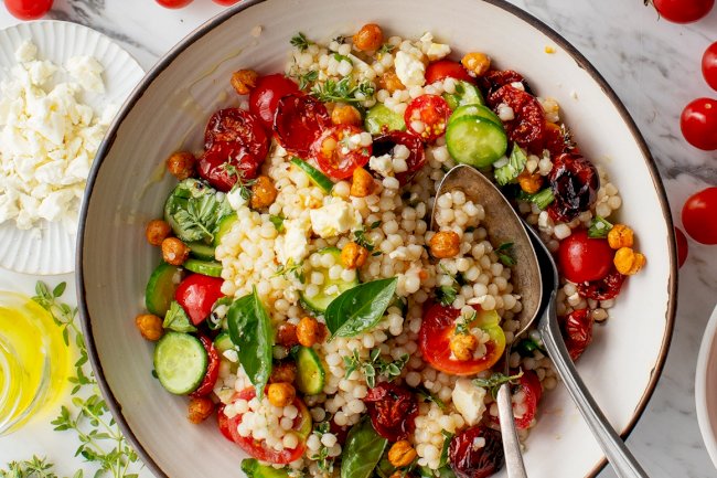 Cherry Tomato Couscous Salad Recipe