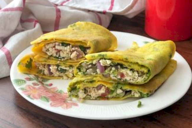 Stuffed Jowar Cheela Recipe