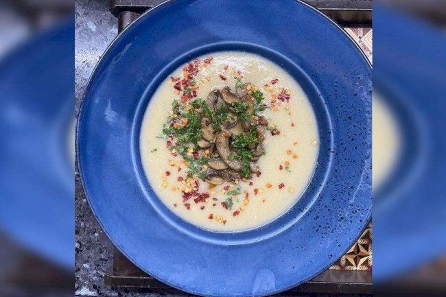 Cauliflower Stew with Mushrooms Recipe