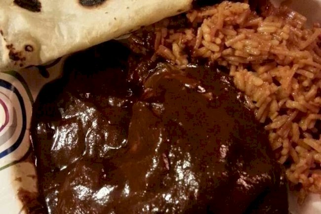 Chicken Mole with Mexican Rice Recipe