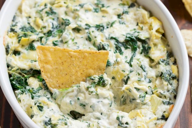 Spinach Cheese Dip Recipe