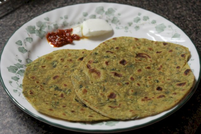 Coriander Roti Recipe