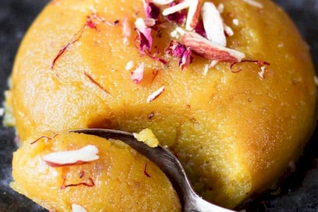Badam Halwa Recipe