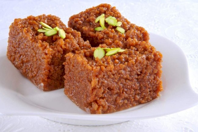 Sugar-free Ragi Burfi Recipe