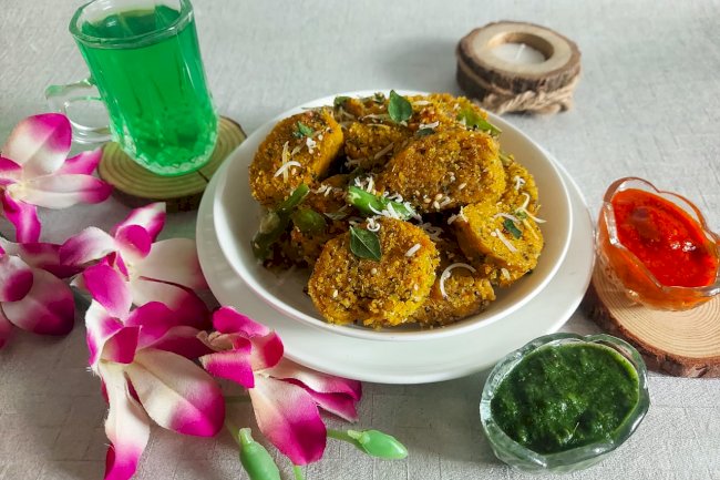 Spinach Muthiya Recipe