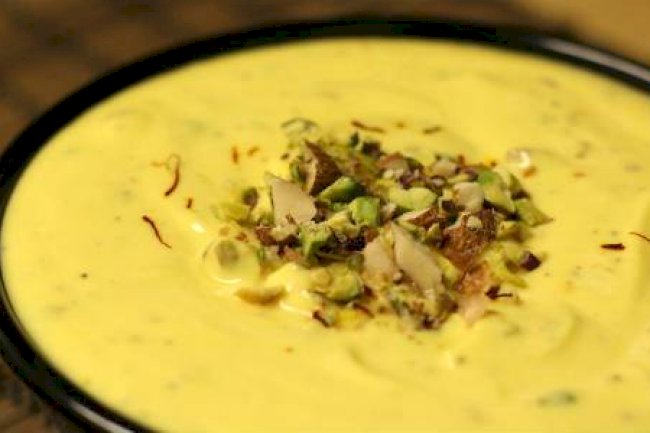 Kesar Shrikhand Recipe