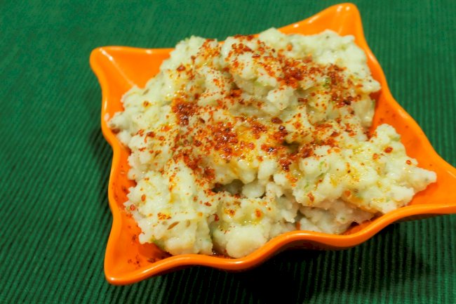 Rice Flour Khichu Recipe