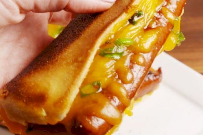 Grilled Cheese Hot Dog Recipe