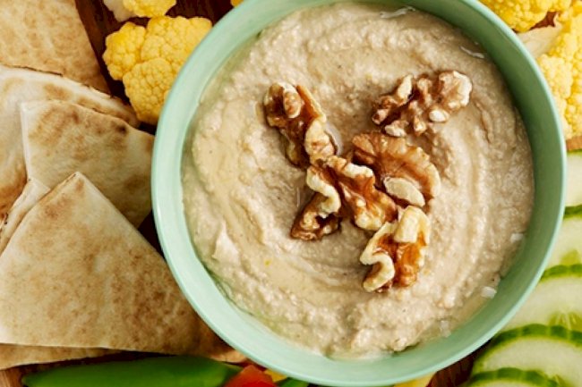 Toasted Walnut Hummus Recipe