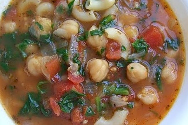 Mediterranean Pasta Soup Recipe