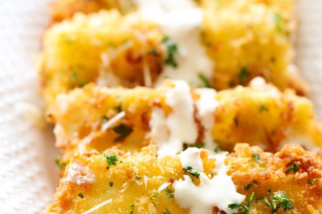 Crumb Fried Mozzarella Recipe