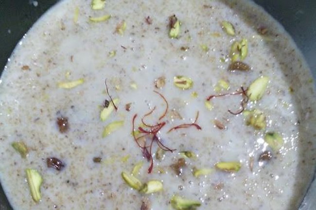 Rajgira Kheer Recipe