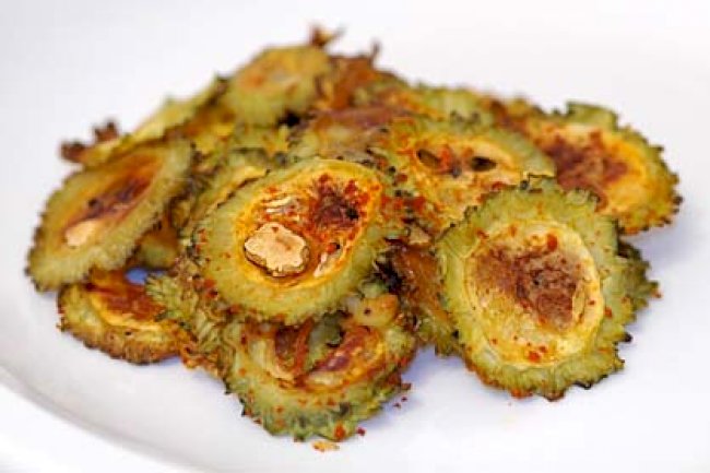 Bitter Gourd Chips Recipe