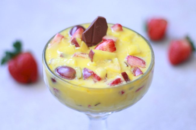Fruit Custard Recipe