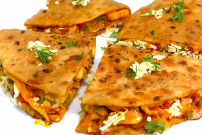 Chapati Sandwich Recipe