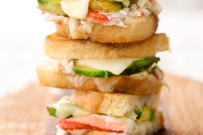 Grilled Crab Sandwich Recipe