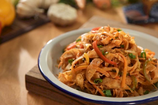 Vegetable Chapati Noodles Recipe