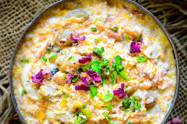 Citrus Rice and Apple Kheer Recipe