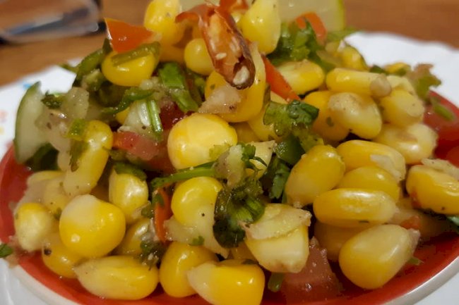 Chatpata Creamy Corn Cups Recipe