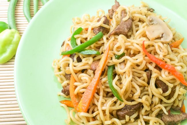 Egg Noodles with Chicken Liver Recipe