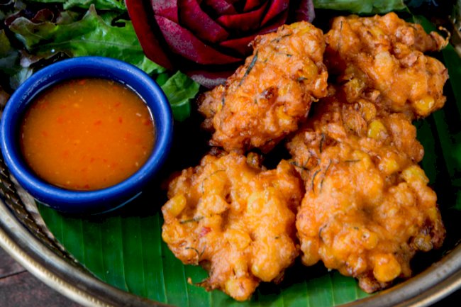 Thai Corn Fritters Recipe