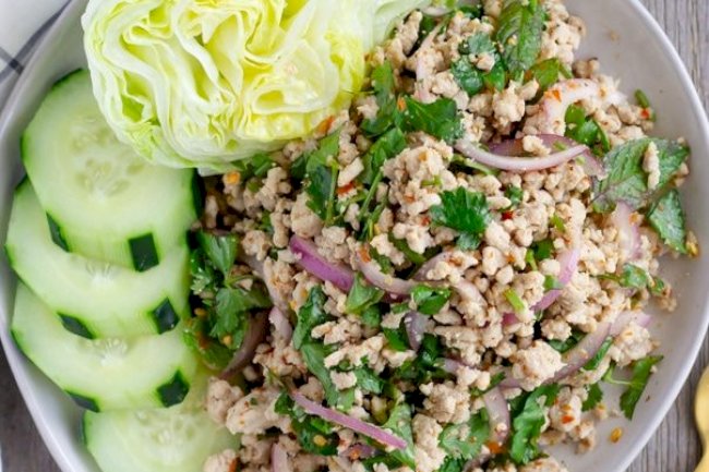 Chicken Salad with Toasted Rice Recipe