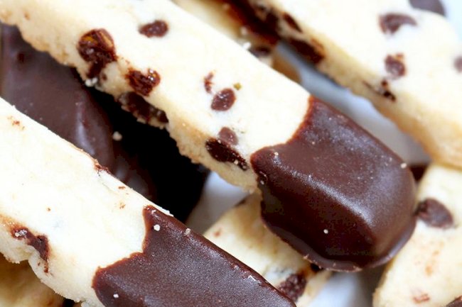 Chocolate Stick Cookies Recipe