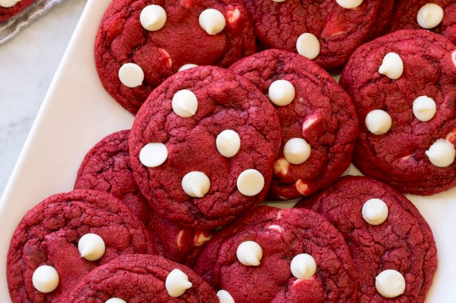 Red Velvet Cookies Recipe