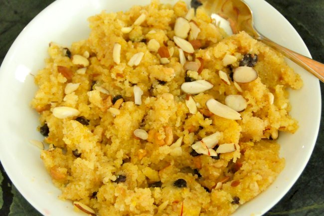 Egg and Sooji Halwa Recipe