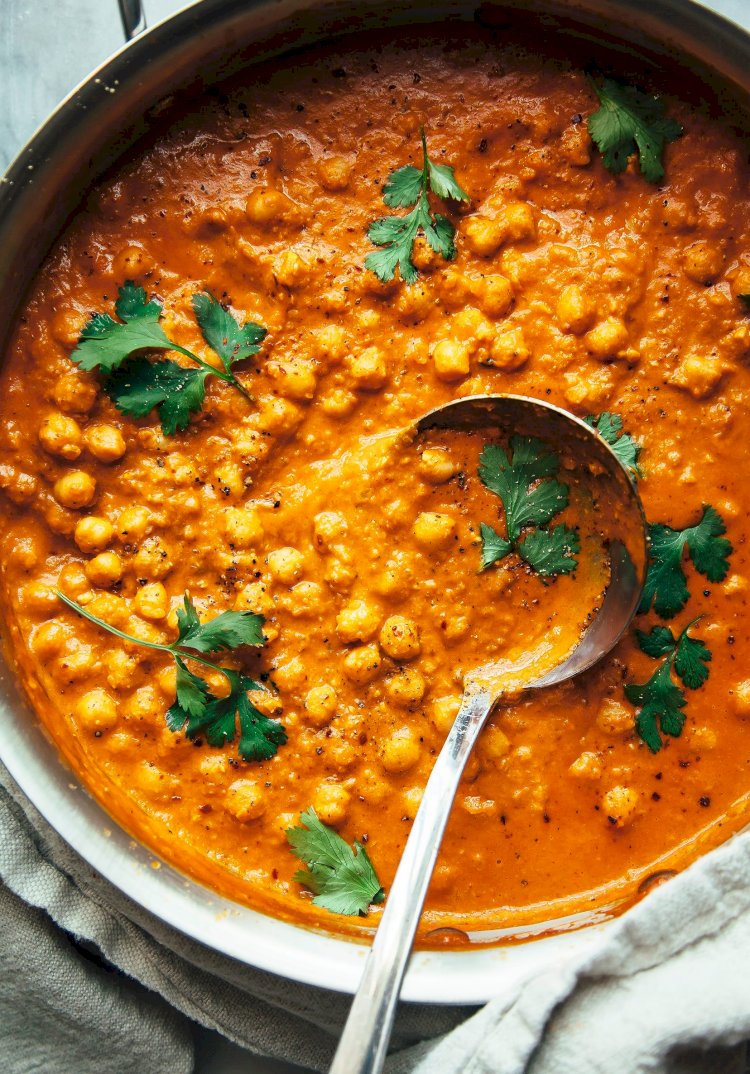 Butter Chickpea Curry Recipe