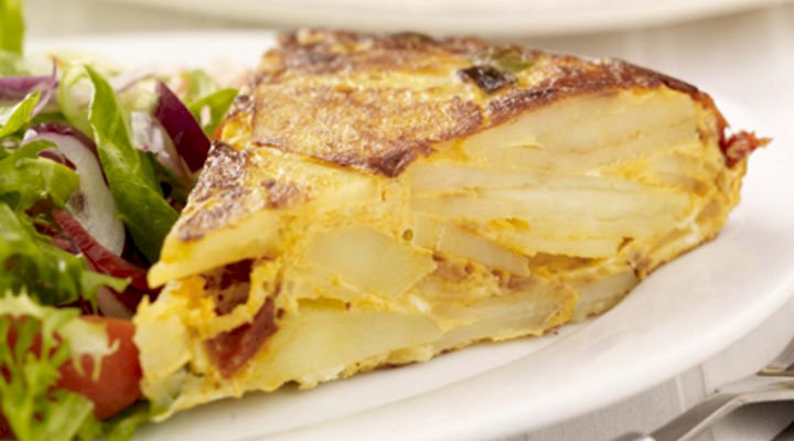 Spanish Omelette Recipe | How to make Spanish Omelette Recipe