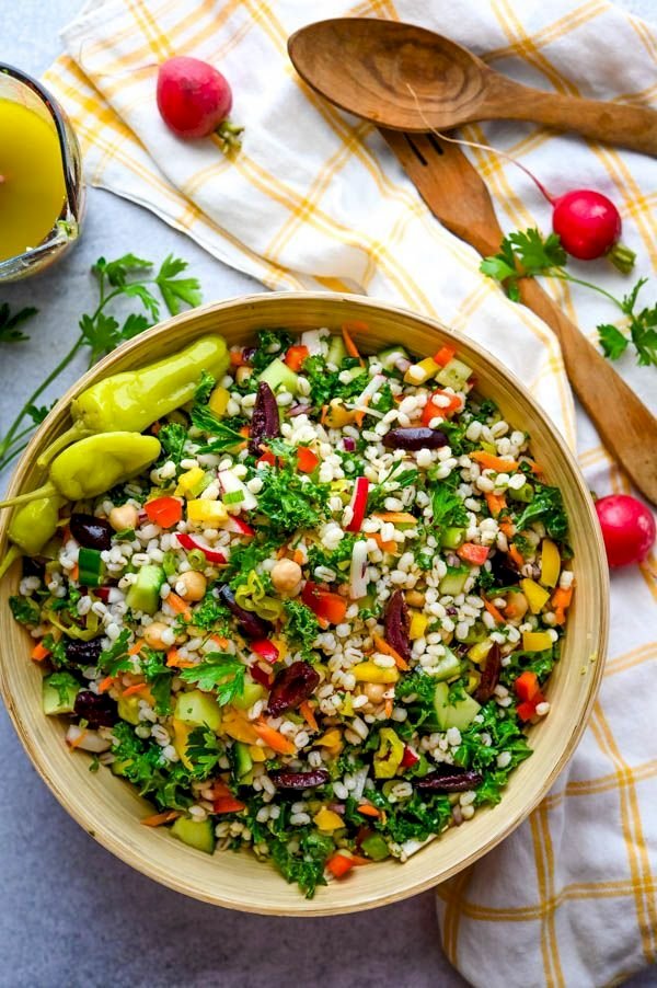 Healthy Pearl Barley Salad Recipe