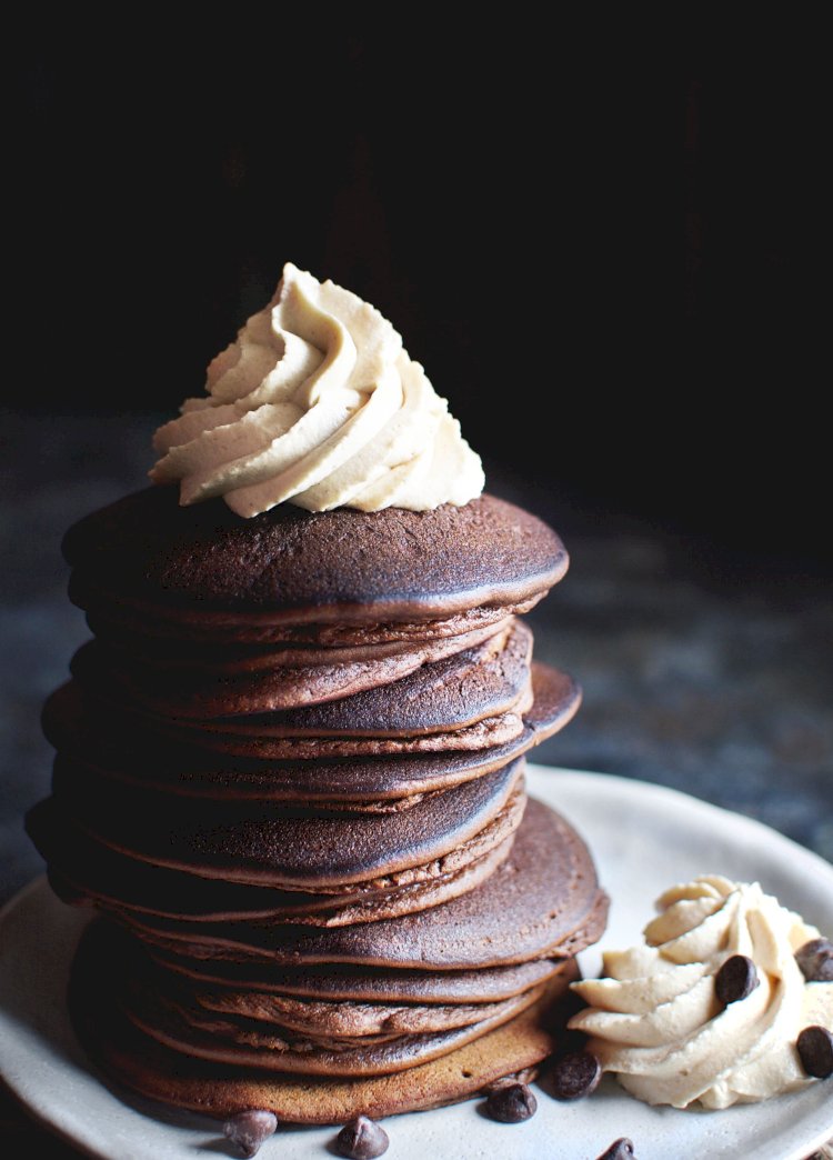 Fluffy Keto Chocolate Pancakes Recipe
