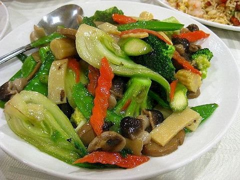 Stir-fried Exotic Oriental Vegetables Recipe