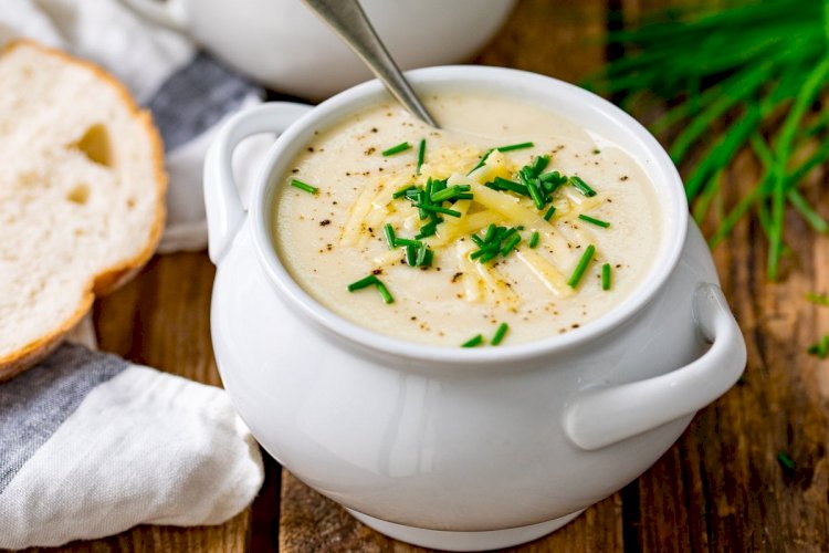 Cauliflower Soup with Cream Recipe