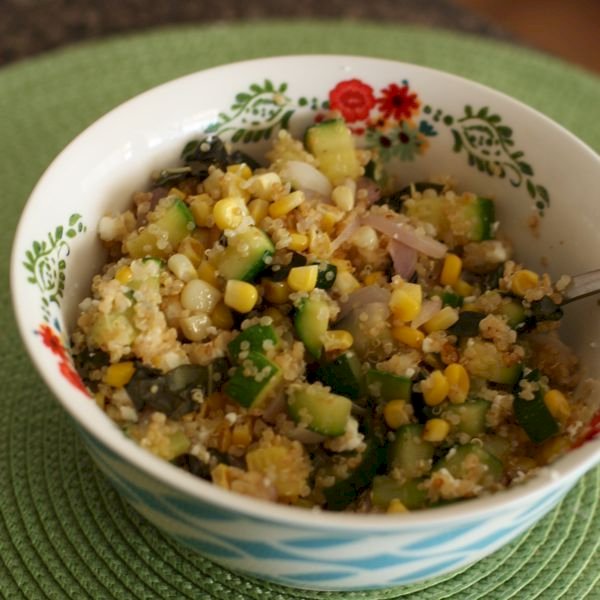 Corn and Quinoa Bowl Recipe