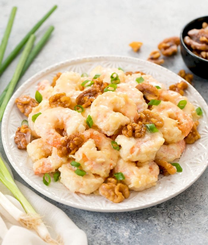 Honey and Walnut Shrimps Recipe