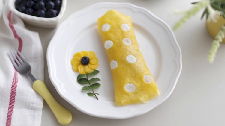 Polka Dot Omelette Recipe