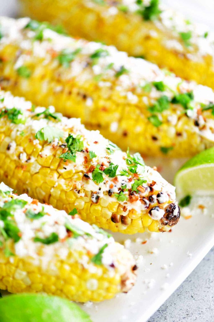 Mexican-Style Grilled Street Corns Recipe