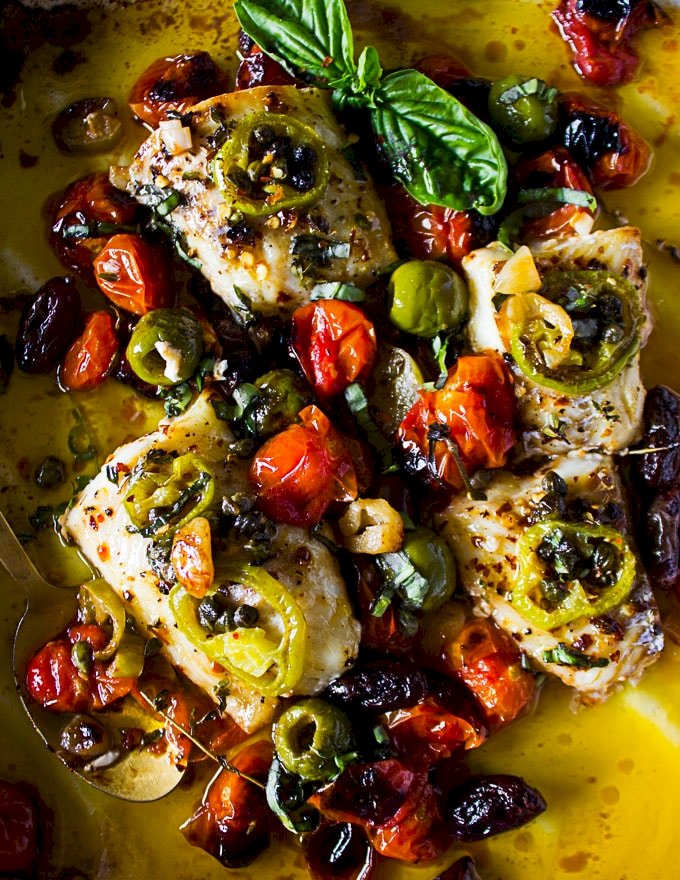 Mediterranean Fish Recipe
