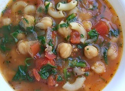 Mediterranean Pasta Soup Recipe