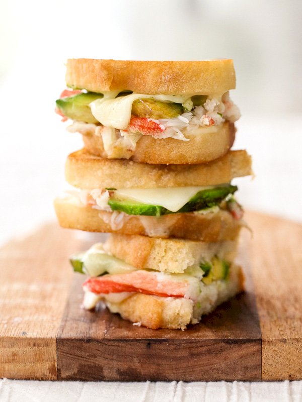 Grilled Crab Sandwich Recipe