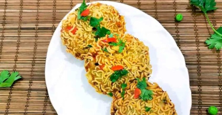 Cheesy Noodle Cutlet Recipe