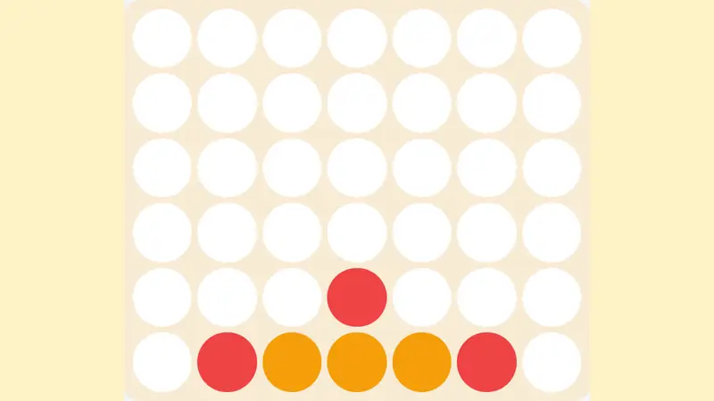 Connect Four gameplay screenshot